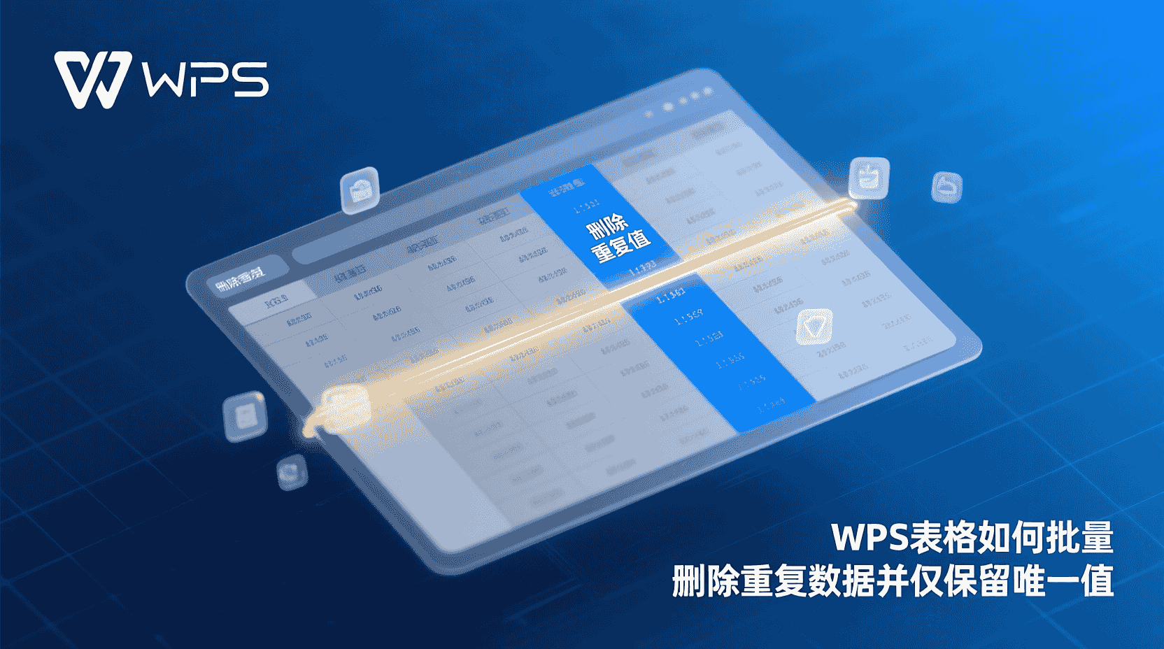 wps表格如何批量删除重复值, 怎么在wps表格保留唯一数据, wps表格删除重复行步骤, wps表格高级筛选唯一记录, wps表格去重后文件变小, wps表格排序加去重最佳实践, wps重复数据清理方法, wps表格是否支持一键去重