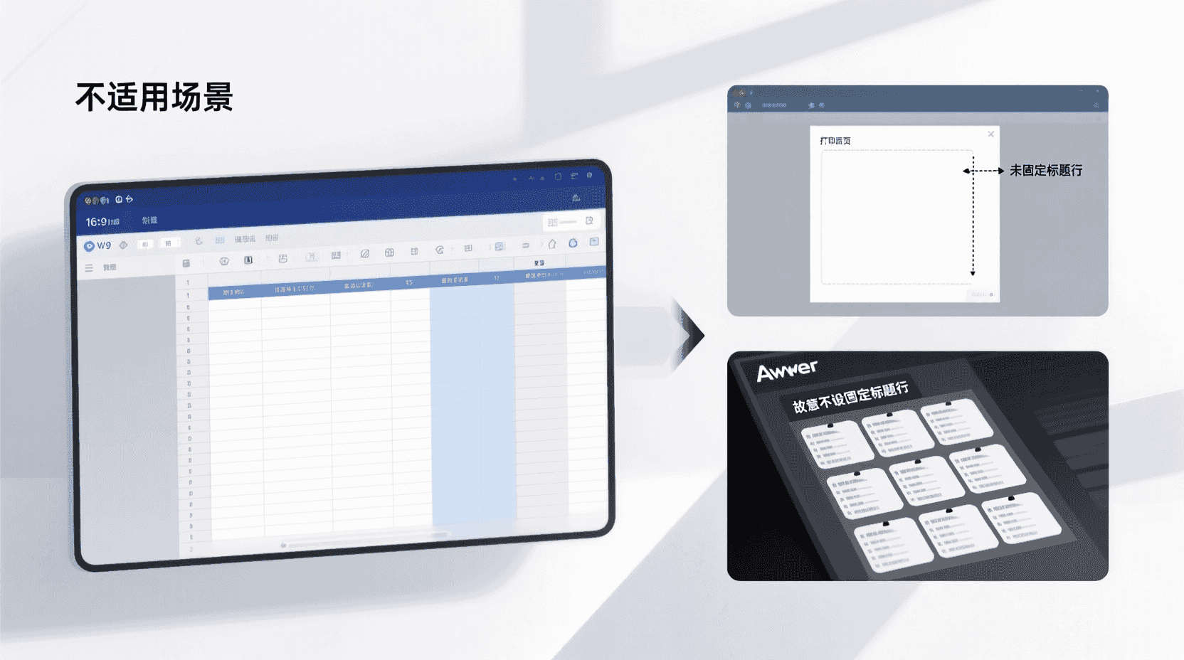 不适用场景：何时故意不设？